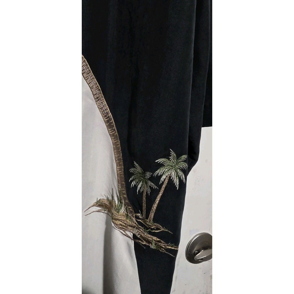 Bamboo Cay Fine Resortwear Men's Embroidered Tropical Palm Tree Shirt XXXL - Picture 4 of 7